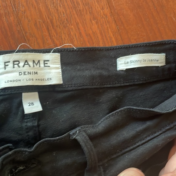 Frame black ripped jeans “Le Skinny de Jeanne” - Picture 3 of 5